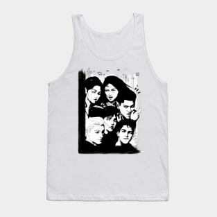 The Atlas Six - 2021 Edition - black and white Tank Top